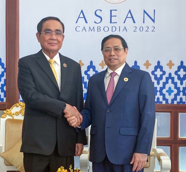 Thủ tướng Phạm Minh Chính gặp lãnh đạo một số nước ASEAN -0