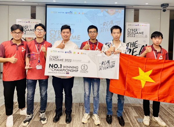 Việt Nam vô địch cuộc thi Cyber SEA Game 2022 sau 7 năm -0