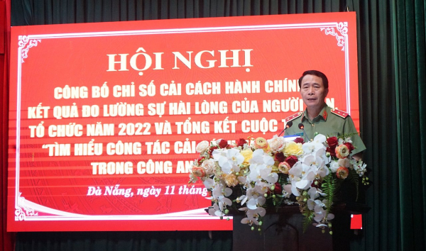 Cải cách hành chính trong CAND được người dân đánh giá cao -0