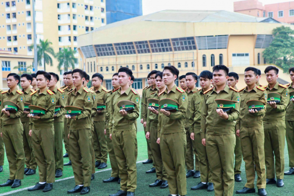 Những hình ảnh đẹp tại Hội thi Cán bộ trung đội giỏi  -0