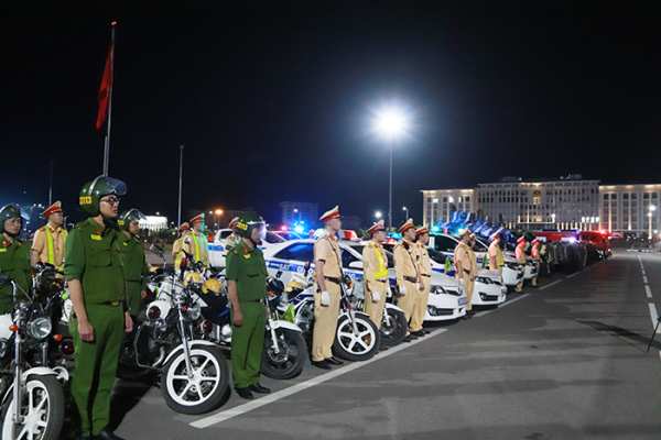 Công an các địa phương mở đợt cao điểm tấn công trấn áp tội phạm Tết Nguyên đán Quý Mão 2023 -0