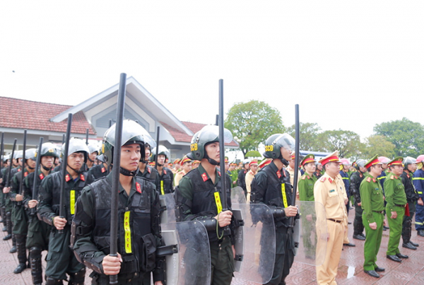 Công an các địa phương mở đợt cao điểm tấn công trấn áp tội phạm Tết Nguyên đán Quý Mão 2023 -1