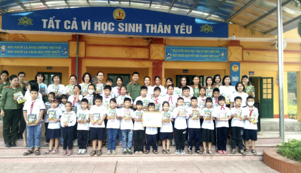 Trường Cao đẳng ANND I tuyên truyền về phòng chống bạo lực học đường cho học sinh tiểu học trên địa bàn -0