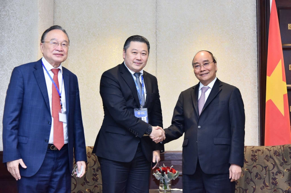 Chủ tịch nước Nguyễn Xuân Phúc tiếp một số tập đoàn hàng đầu Thái Lan -0