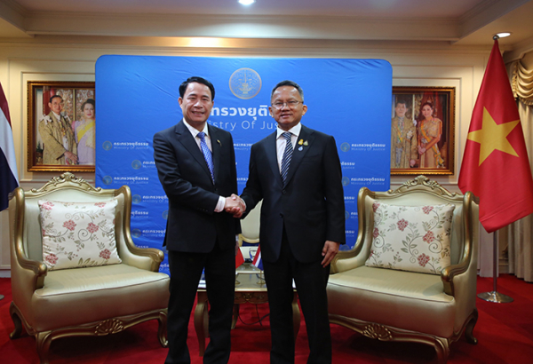Đẩy mạnh quan hệ hợp tác giữa Bộ Công an và Bộ Tư pháp Thái Lan -0