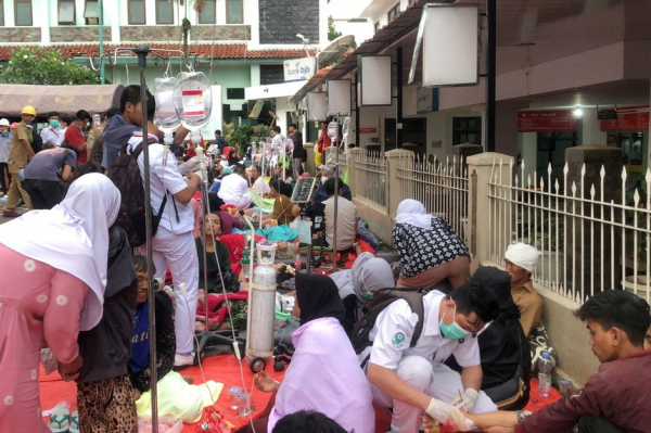 Indonesia: Đã có 162 người thiệt mạng vì động đất, phần lớn là trẻ em -0
