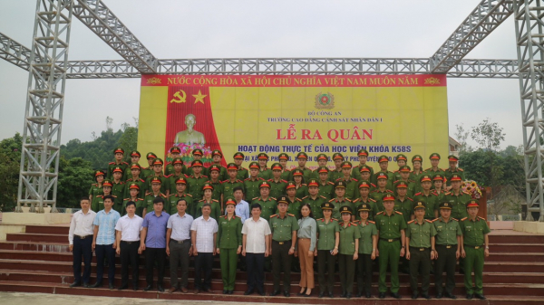Trường Cao đẳng CSND I ra quân giúp đỡ nhân dân tại huyện Nho Quan, Ninh Bình -0