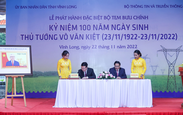 Thủ tướng Phạm Minh Chính dự các hoạt động kỷ niệm 100 năm Ngày sinh đồng chí Võ Văn Kiệt -0