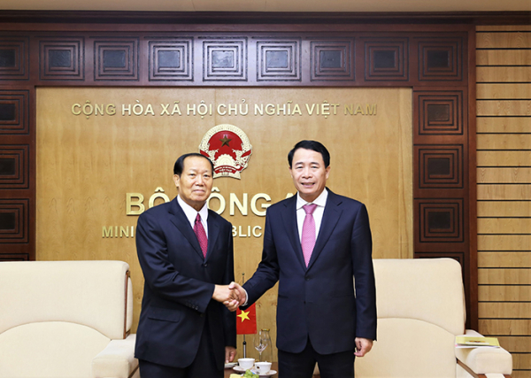Không ngừng thắt chặt mối quan hệ hợp tác giữa lực lượng Công an hai nước Việt Nam - Lào -0