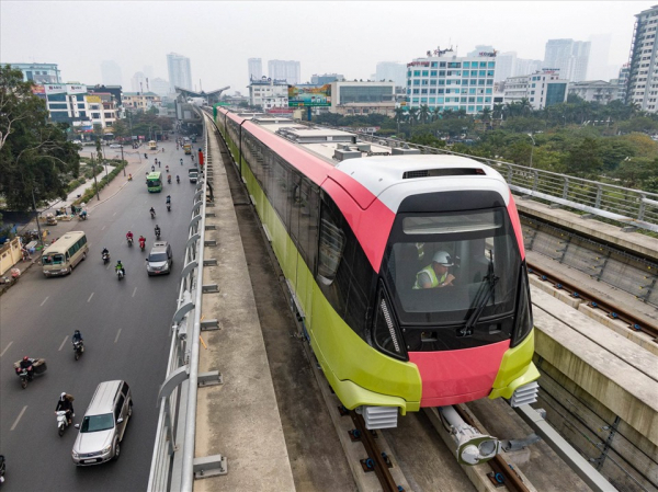 Sau ngày chạy thử tàu Metro Nhổn-ga Hà Nội: Tính khả dụng của hệ thống  đạt 100%  -0
