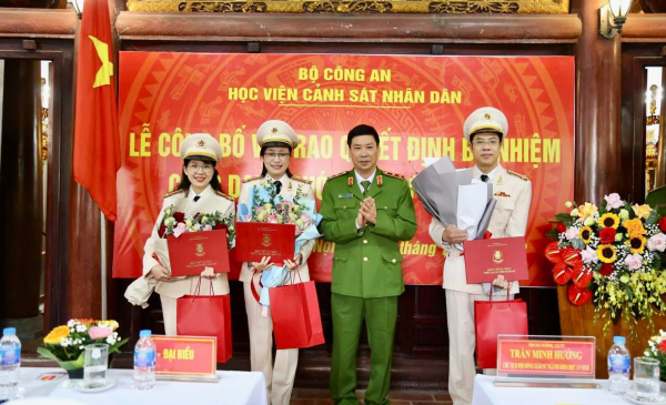 Học viện CSND vinh danh 3 nhà giáo được bổ nhiệm chức danh PGS năm 2022 -0