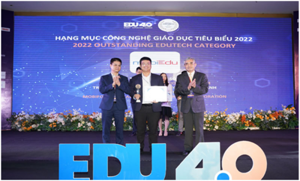 MobiEdu vinh dự nhận được giải thưởng EduTech 2022 -0