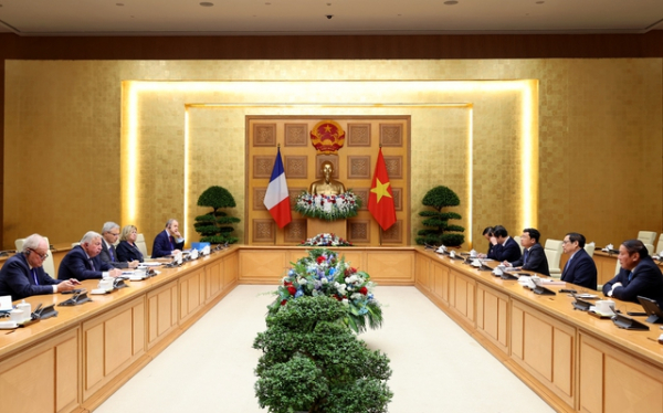 Đưa quan hệ hợp tác Việt Nam-Pháp ngày càng đi vào chiều sâu, thiết thực và hiệu quả -0