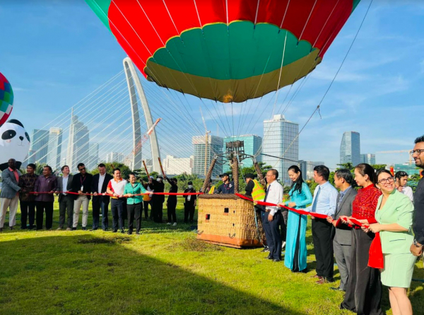 Khai mạc Ngày hội Khinh khí cầu TP Hồ Chí Minh -0