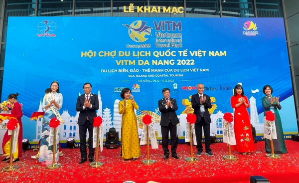 Khai mạc Hội chợ Du lịch quốc tế Đà Nẵng 2022 với chủ đề “Du lịch biển, đảo - Thế mạnh của du lịch Việt Nam” -3
