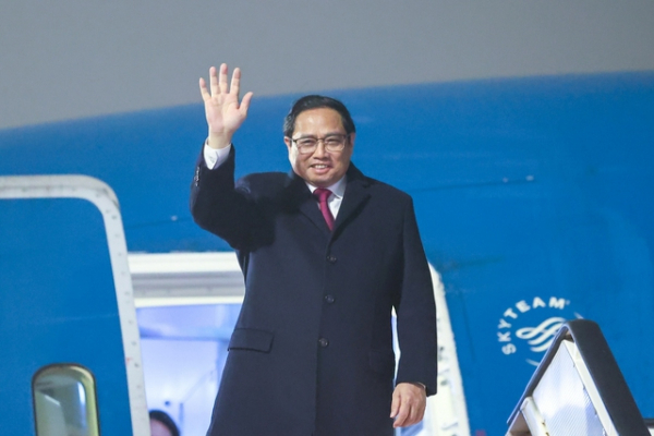 PM Pham Minh Chinh begins official visit to the Netherlands -0