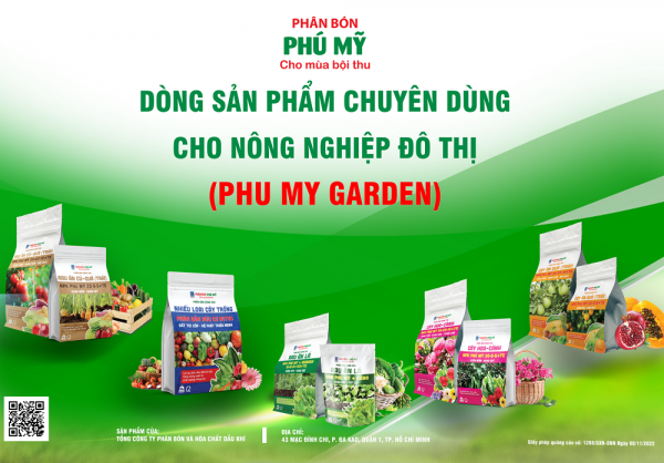 Phân bón Phú Mỹ ra mắt dòng sản phẩm chuyên dùng cho  nông nghiệp đô thị -0