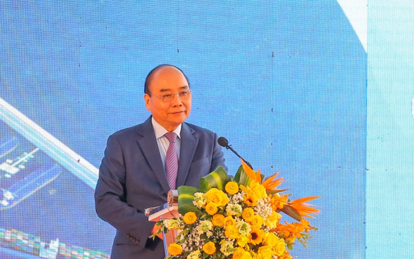 Chủ tịch nước dự lễ khởi công dự án Cảng Liên Chiểu -0