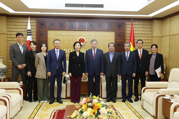 Tiếp tục thúc đẩy quan hệ hợp tác giữa Bộ Công an với các đối tác hữu quan Hàn Quốc -0