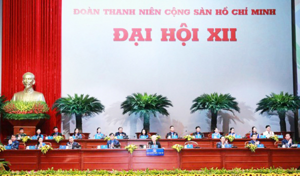 Phiên trọng thể Đại hội đại biểu toàn quốc Đoàn TNCS Hồ Chí Minh lần thứ XII -0