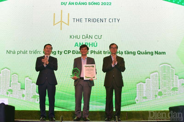 Đô thị Quốc tế The Trident City nhận giải thưởng “Dự án đáng sống năm 2022” -0