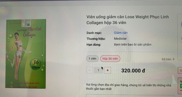 Lại phát hiện thực phẩm giảm cân chứa chất cấm -0