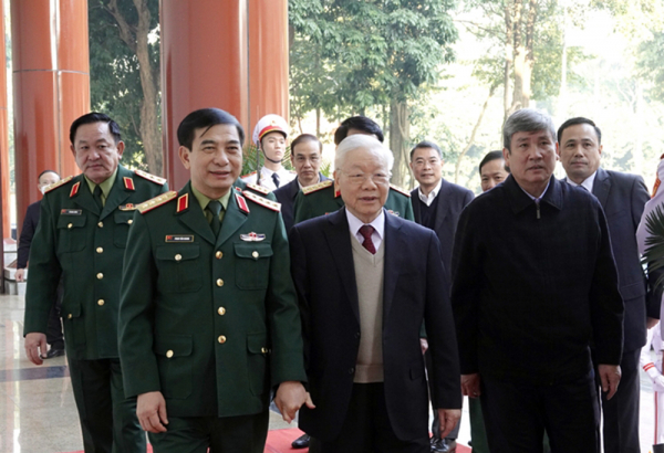 Phát biểu của Tổng Bí thư Nguyễn Phú Trọng tại hội nghị Quân chính toàn quân năm 2022 -0