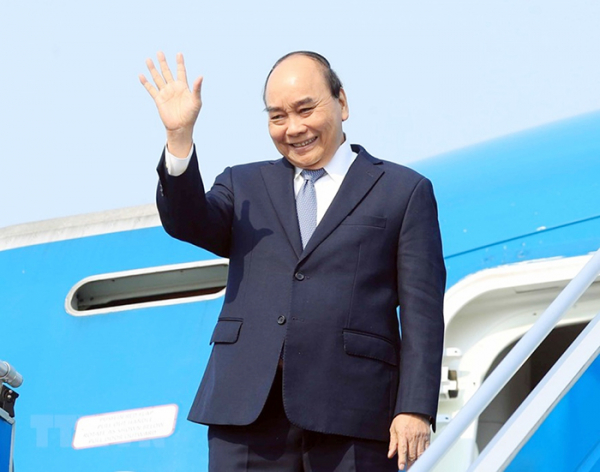 Chủ tịch nước Nguyễn Xuân Phúc lên đường thăm cấp Nhà nước Indonesia -0