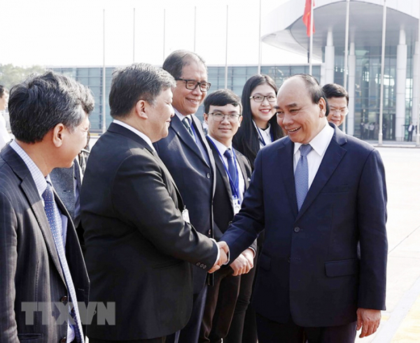 Chủ tịch nước Nguyễn Xuân Phúc lên đường thăm cấp Nhà nước Indonesia -0