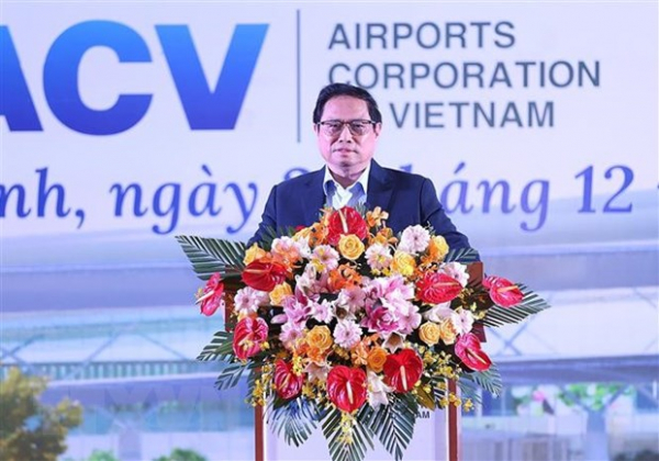 Thủ tướng phát lệnh khởi công xây dựng Nhà ga T3 Sân bay Tân Sơn Nhất -0