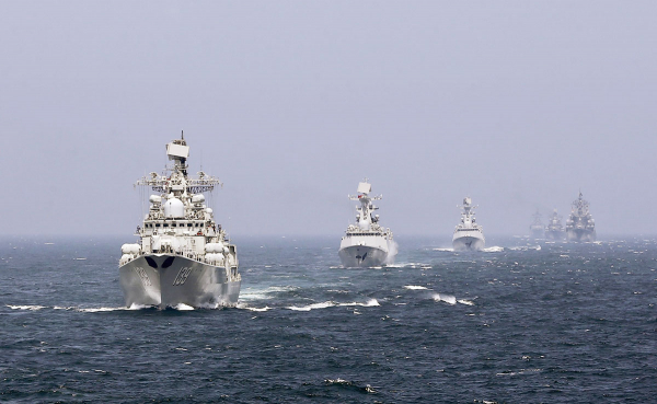 Nga - Trung Quốc tập trận trên biển Hoa Đông -0