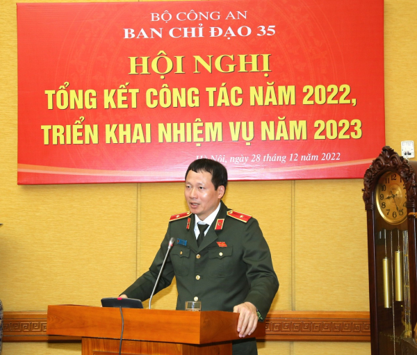 Ban Chỉ đạo 35 Bộ Công an triển khai nhiệm vụ năm 2023 -0