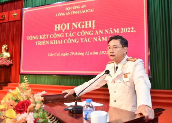 Phát huy truyền thống, Công an tỉnh Lào Cai hoàn thành xuất sắc nhiệm vụ năm 2022 -0
