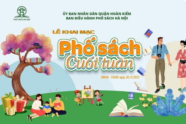 Hà Nội: Khai mạc “Phố Sách cuối tuần” vào tối 30/12/2022 -0