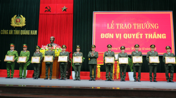 Khẳng định vai trò của Công an tỉnh Quảng Nam trong bảo đảm ANTT -1