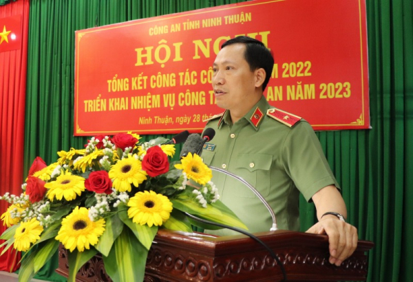 Ninh Thuan police excellently complete tasks in 2022 -0