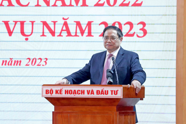 Thủ tướng Phạm Minh Chính: Bộ Kế hoạch và Đầu tư phát huy vai trò tham mưu -0
