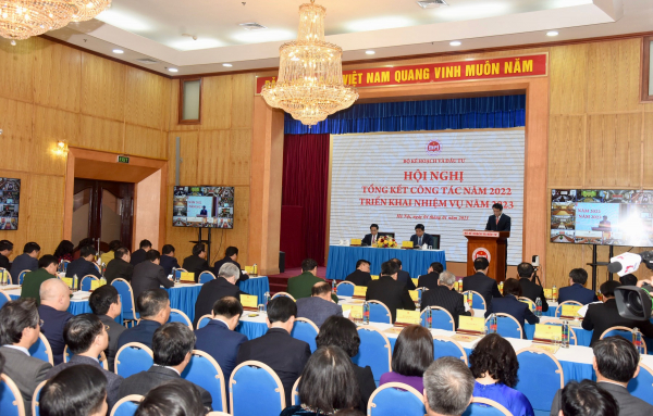 Thủ tướng tham dự Hội nghị tổng kết năm 2022 ngành Kế hoạch và đầu tư -0