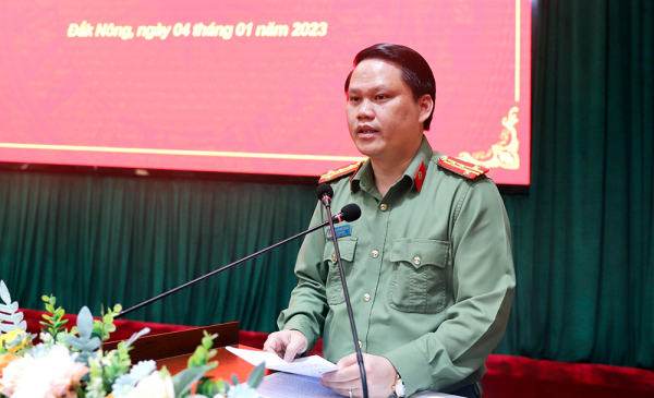 Công an Đắk Nông gặp mặt người có uy tín tiêu biểu nhân dịp Tết Nguyên đán Qúy Mão 2023 -0