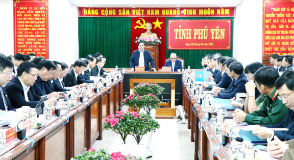 Thủ tướng Chính phủ làm việc với tỉnh Phú Yên -0