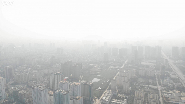 Severe air pollution lingers in Hanoi ahead of Tet -0