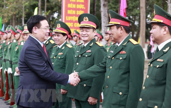 Chủ tịch Quốc hội thăm, chúc Tết tại tỉnh An Giang -0