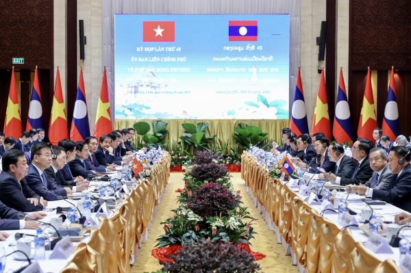 Thúc đẩy hợp tác chính trị, đối ngoại, an ninh quốc phòng, đầu tư thương mại Việt Nam - Lào -0