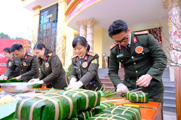 Sôi nổi Hội thi gói bánh chưng xanh – Chào xuân Quý Mão 2023 -0