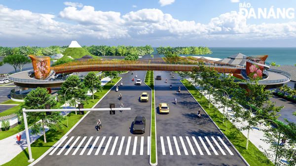 TET - Construction of first pedestrian overpass in Da Nang begins -0