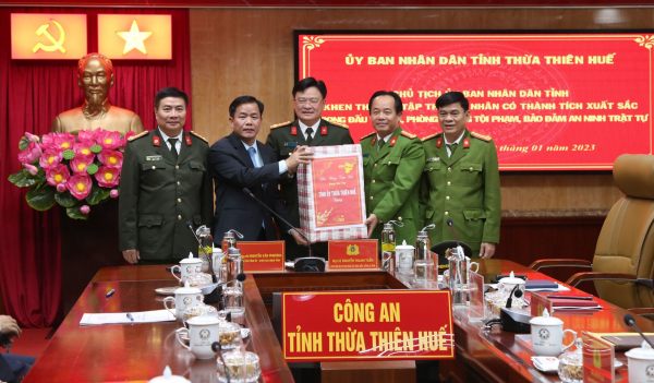 Công an Thừa Thiên-Huế đóng góp tích cực vào sự phát triển kinh tế, xã hội của tỉnh nhà -0