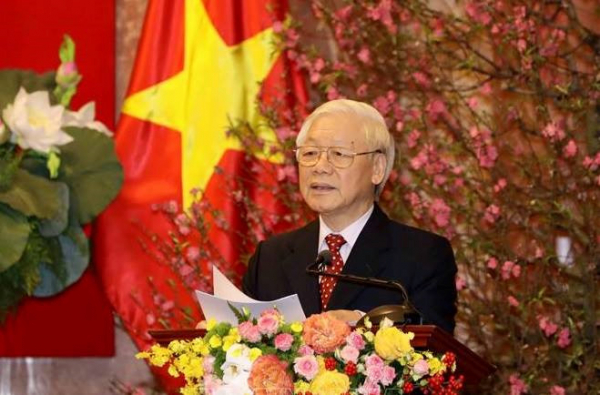 Foreign leaders send lunar New Year greetings to top Vietnam leader -0
