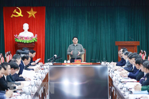 Thủ tướng kiểm tra dự án đường bộ cao tốc Tuyên Quang-Phú Thọ -0