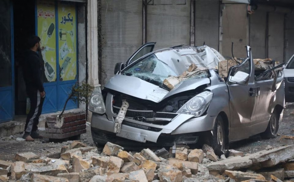 Hình ảnh kinh hoàng vụ động đất làm hơn 500 người Thổ Nhĩ Kỳ, Syria thiệt mạng -2