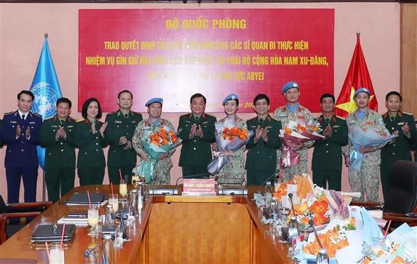 Additional Vietnamese peacekeepers sent to UN missions -0